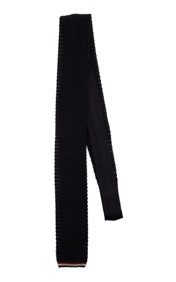Thom Browne Silk Knit Tie