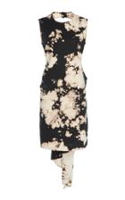 N 21 N&deg;21 Adriana Garment Dyed Cotton-blend Dress