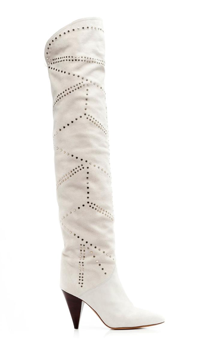 Isabel Marant Ladra Leather Over-the-knee Boots