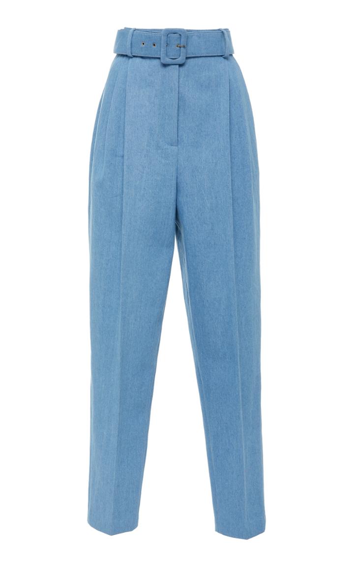 Alena Akhmadullina Belted High Waist Trousers