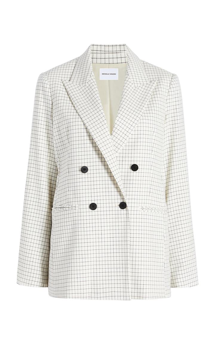 Moda Operandi Michelle Waugh The Joann Oversized Boyfriend Blazer Size: 2