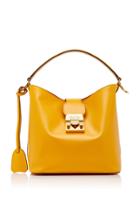Mark Cross Murphy Small Bucket In Caviar Leather