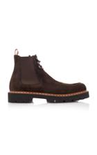 Bally Lyons Suede Chelsea Boots