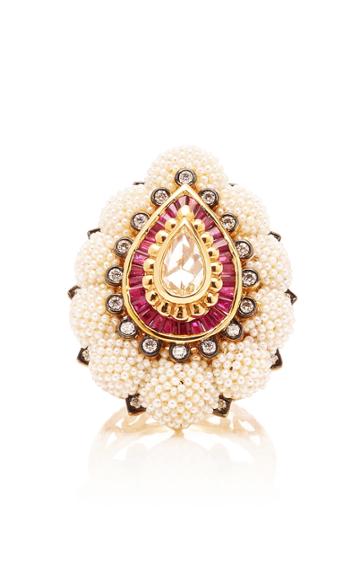 Moksh Taantvi Teardrop Ring
