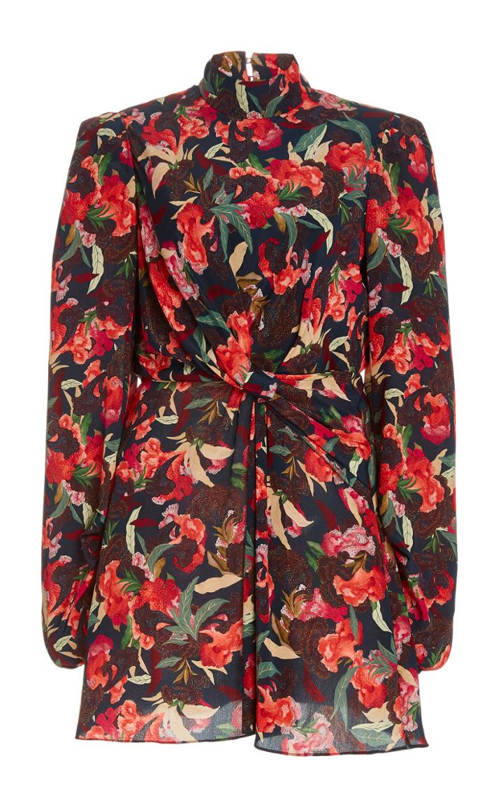 Moda Operandi Saloni Demi Silk Mini Dress