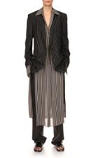 Moda Operandi Michael Kors Collection Slashed Silk Shirtdress