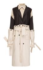 Babukhadia Contrast Deconstructed Trench Coat
