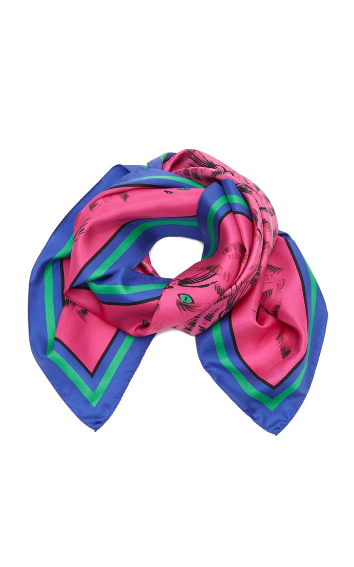 Marni Printed Silk-satin Twill Scarf