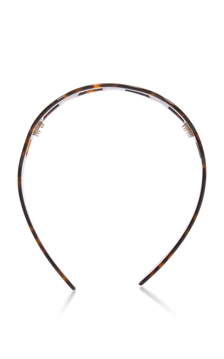 Valet Studio Sigrid Tortoisehell Resin Headband