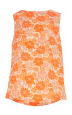 Jil Sander Sleeveless Floral Fauno Top