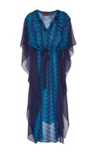 Missoni Mare Long Zig Zag Lam Caftan