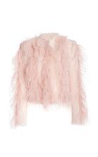 Moda Operandi Giambattista Valli Feather-embellished Tweed Jacket