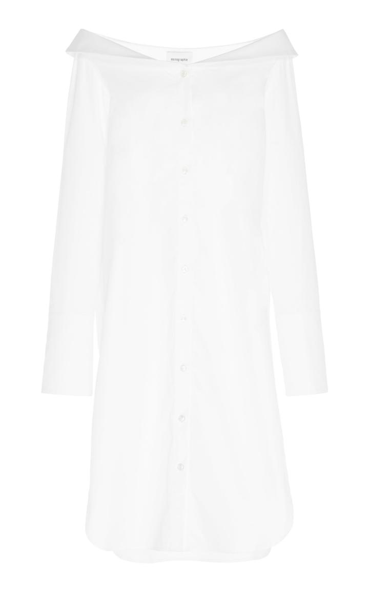 Monographie Classic Off Shoulder Dress