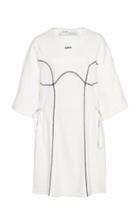 Off-white C/o Virgil Abloh Coulisse Oversized Cotton T-shirt Dress