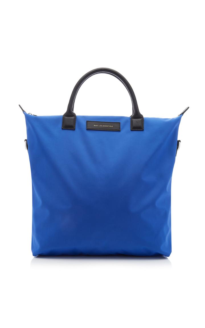Want Les Essentiels O'hare Leather-trimmed Shell Shopper Tote