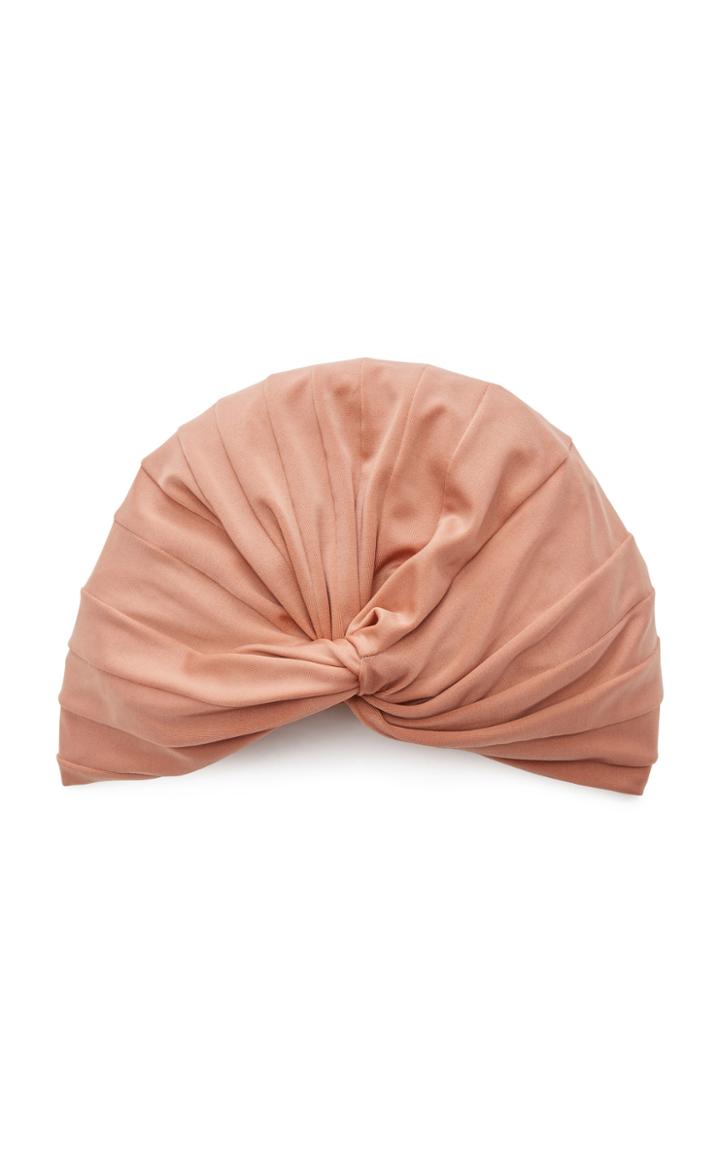 Adriana Degreas Solid Turban With Pleats