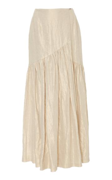 Christine Alcalay Gathered Maxi Skirt