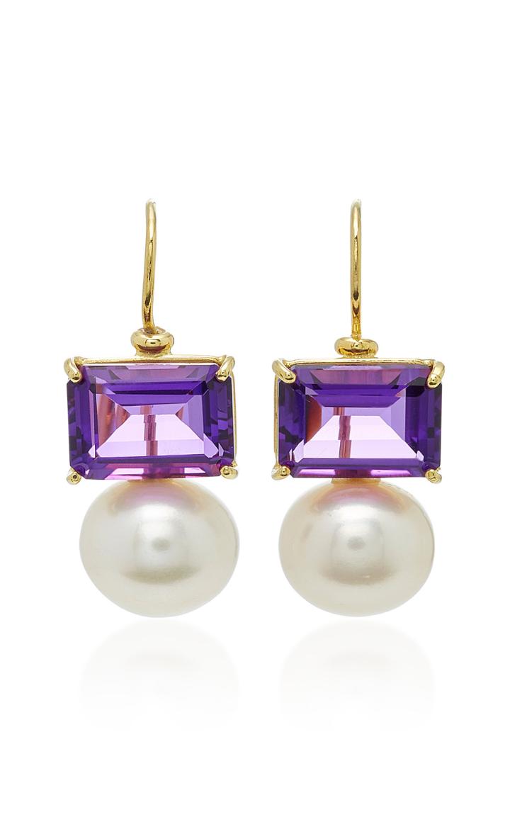 Grazia & Marica Vozza Monachina Amethyst Earrings
