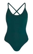 Moda Operandi Lido Uno Cross Back One Piece Size: Xs