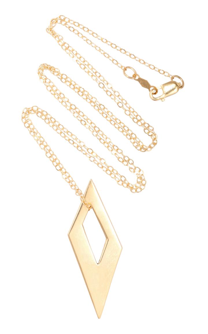 Two Of Most Kite 14k Gold Necklace