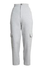 Lama Jouni High Waisted Fitted Jersey Pant