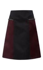 Zac Posen Double Face Duchesse Skirt