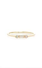 Sydney Evan Baguette And Round Diamond Ring