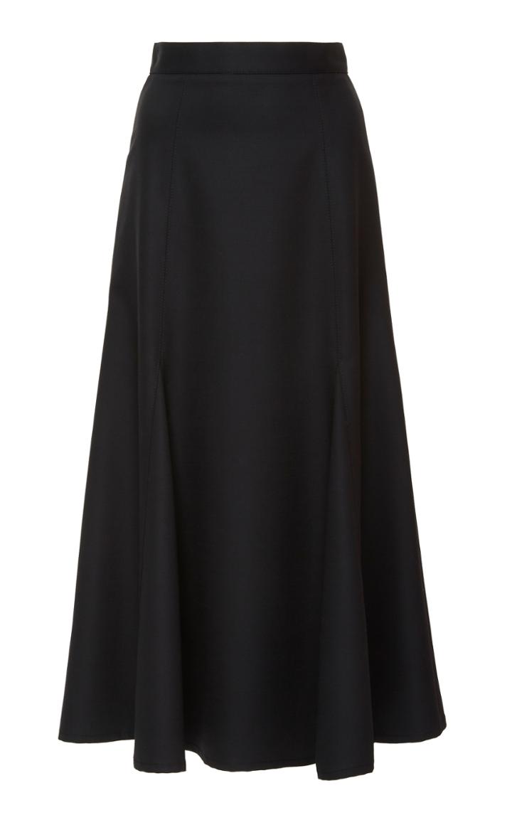 Carolina Herrera Flare Midi Skirt