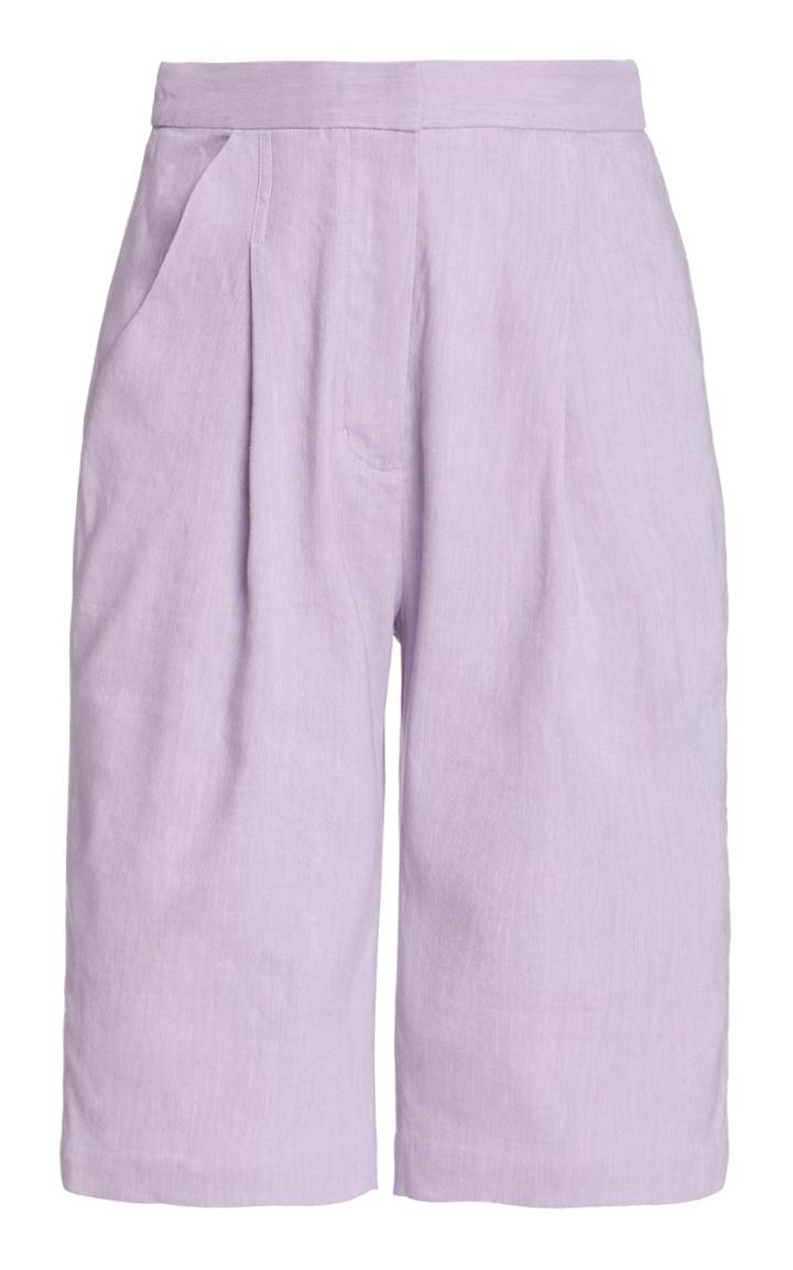 Moda Operandi Rachel Gilbert Mason Linen Blend Shorts