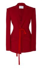 Prabal Gurung Shal Vested Blazer Jacket