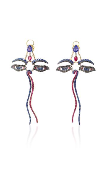Lydia Courteille One-of-a-kind Kites Earrings
