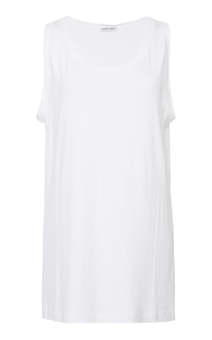 Tomas Maier Sporty Jersey Tank Top