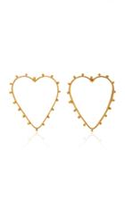 Sylvia Toledano Dots Caur Gold-plated Brass Earrings
