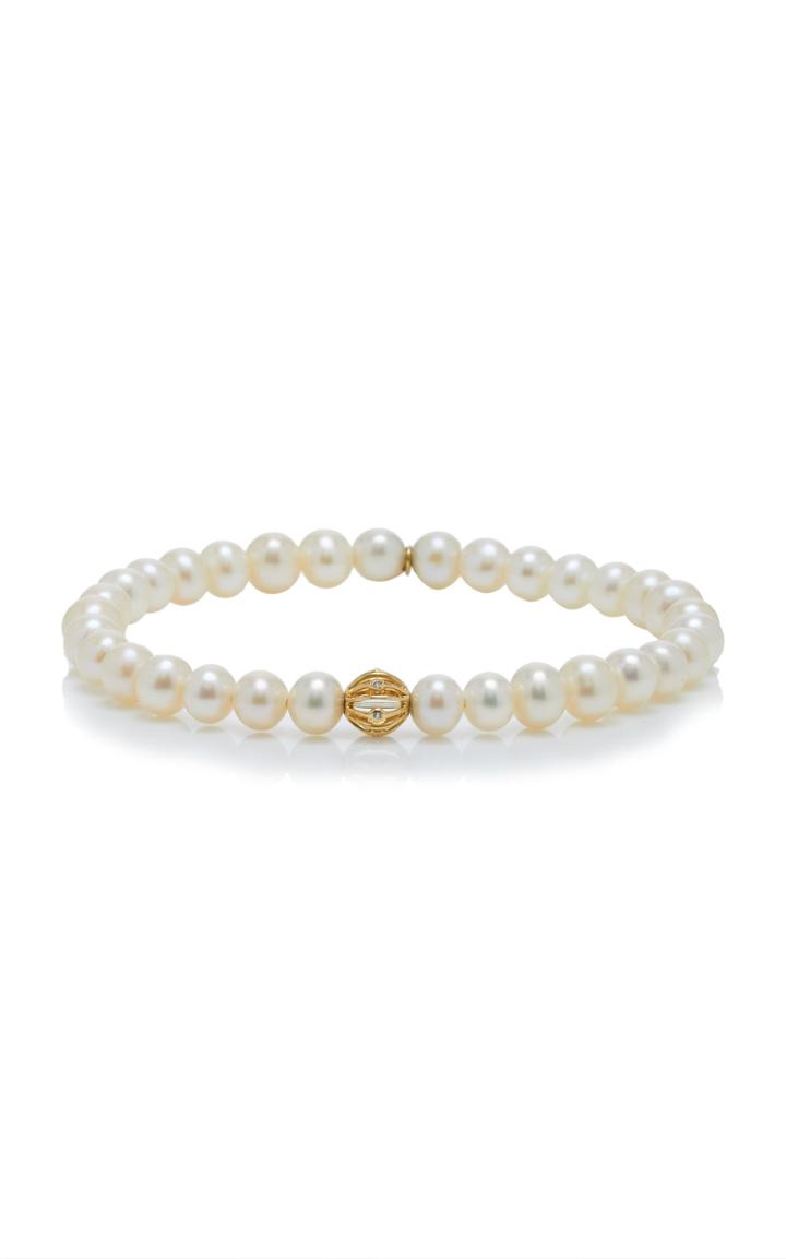 Sydney Evan Wire Bezel Ball Bracelet