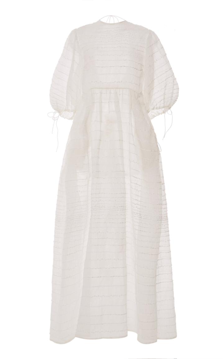 Moda Operandi Cecilie Bahnsen Lola Embellished Chiffon Gown