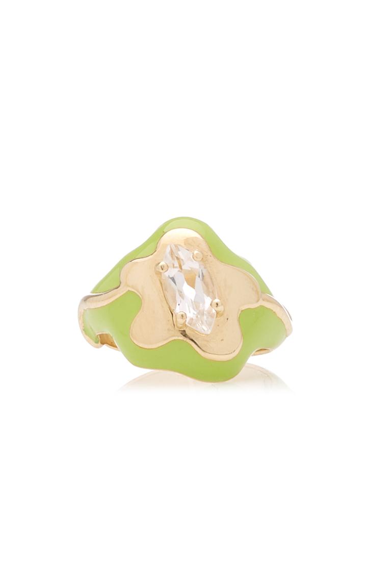Moda Operandi Bea Bongiasca Flower Power Signet Ring