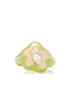 Moda Operandi Bea Bongiasca Flower Power Signet Ring