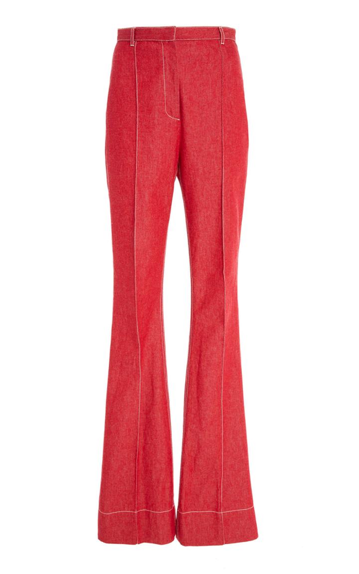 Philosophy Di Lorenzo Serafini Denim Colour Trousers
