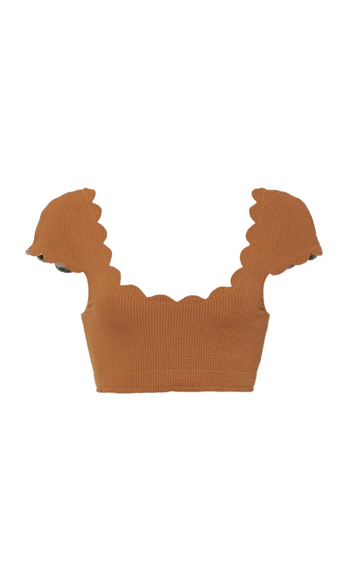 Moda Operandi Marysia Scalloped Mexico Top Size: Xs