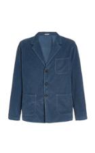Massimo Alba Single-breasted Corduroy Blazer