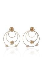 Rosantica Arcadia Gold-tone Crystal Earrings