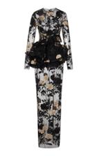 Brock Collection Duma Embroidered Tulle Dress