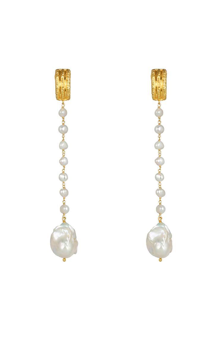 Moda Operandi Valre Pearl-embellished Rilla Earrings