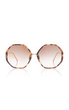 Moda Operandi Linda Farrow Cat-eye Tortoiseshell Acetate And Titanium Sunglasses