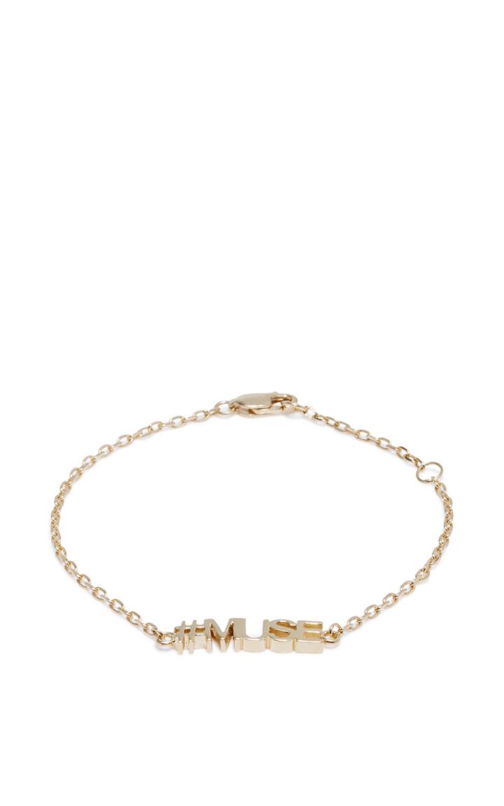 Gus + Al 14k Yellow Gold #muse Superthought Bracelet