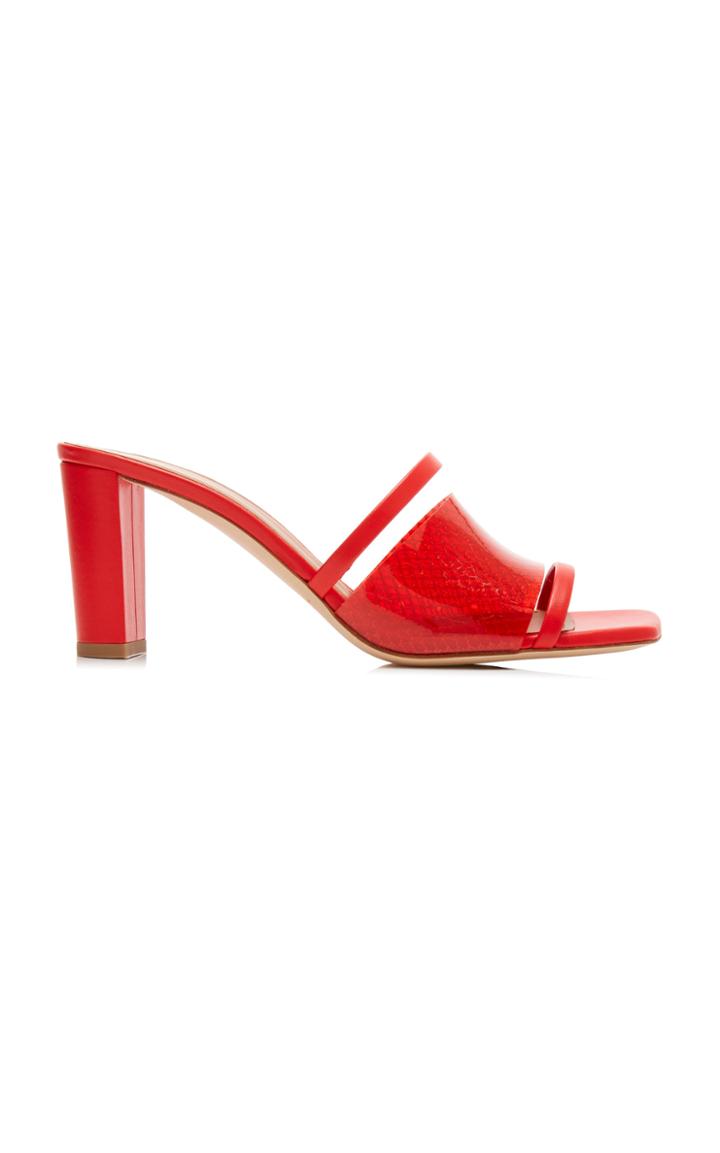 Malone Souliers Demi Pvc And Leather Sandals