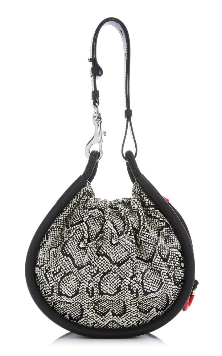 Proenza Schouler Canteen Small Embossed Leather Bag