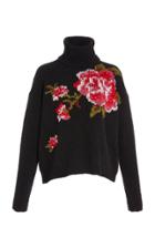 Moda Operandi Red Valentino Floral-intarsia Knit Sweater