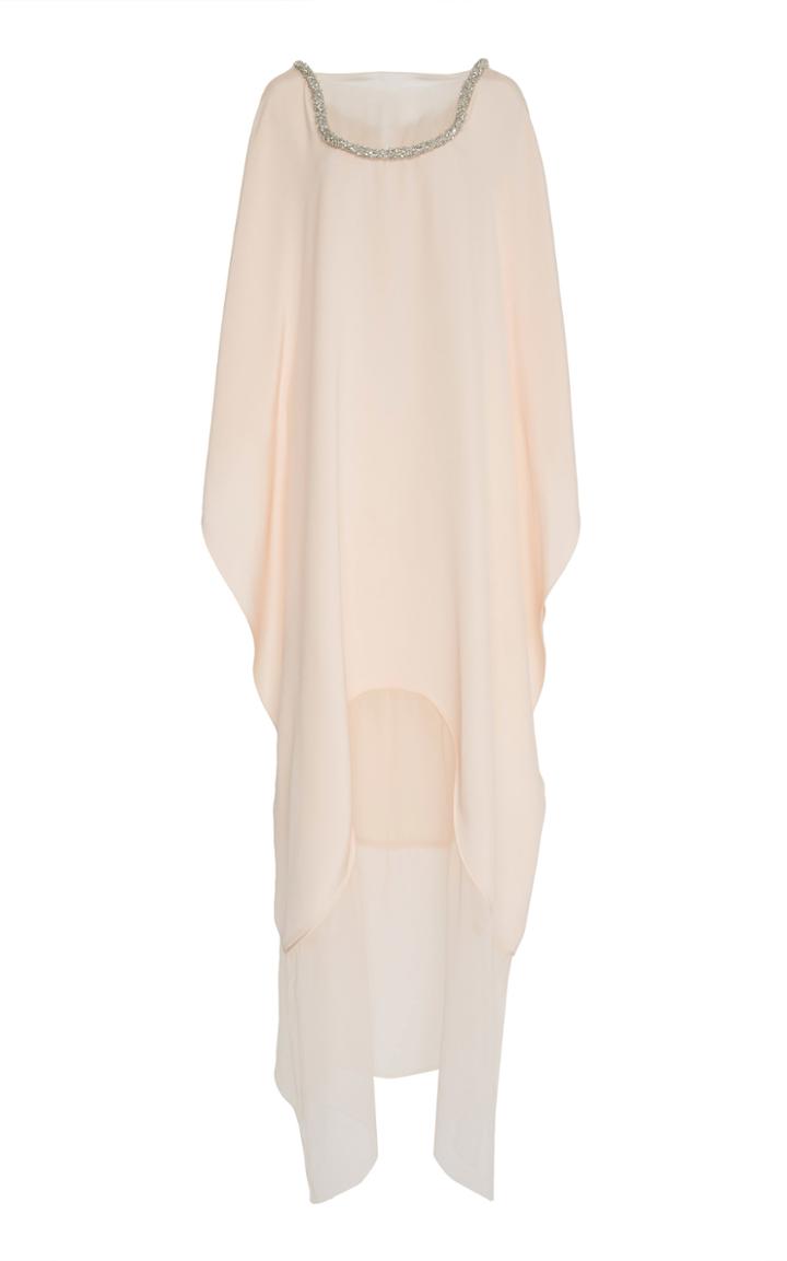 Elizabeth Kennedy Embroidered Silk Caftan