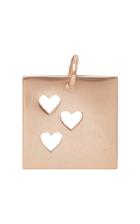 Emily & Ashley Rose Gold Heart Charm